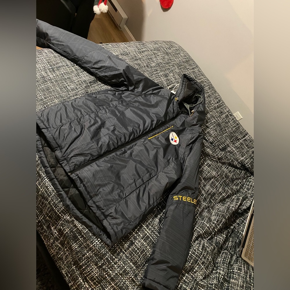 Large Pittsburgh Steelers coat